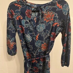 Gap Floral Fall Dress